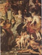 Peter Paul Rubens The Happiness of the Regency (mk05) oil painting artist